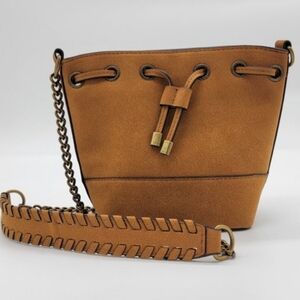Venus Suede Bucket Bag/Crossbody